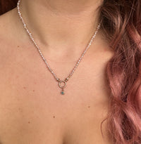 Sapphire Rain Drop Pendant