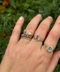 Montana Sapphire Pebble Ring