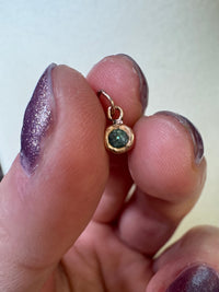 Sapphire Rain Drop Pendant