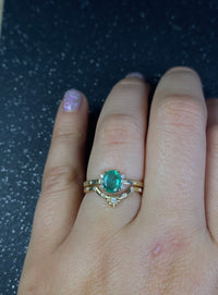 Stella Wedding Set - Emerald