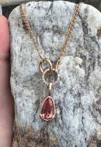Oregon Sunstone Ember Pendant