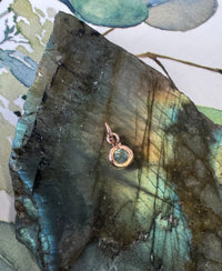 Sapphire Rain Drop Pendant