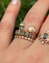 Montana Sapphire Pebble Ring