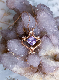 Lavender Topaz Thalassa Amulet / Ready to Ship