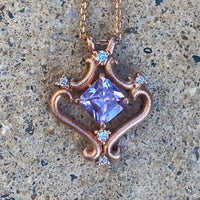 Lavender Topaz Thalassa Amulet / Ready to Ship