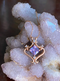 Lavender Topaz Thalassa Amulet / Ready to Ship