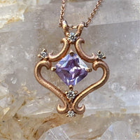 Lavender Topaz Thalassa Amulet / Ready to Ship