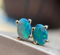 Opal Studs - Oval - Magick Alchemy