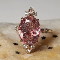 Ophelia Fire Quartz Ring - Magick Alchemy