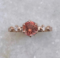 Customizable Asteria Ring - Tourmaline