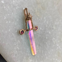 Xena Sword Talisman - Pink Tourmaline