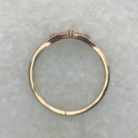Luna Crescent Band / MADE TO ORDER