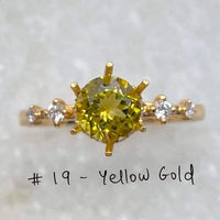 Customizable Asteria Ring - Tourmaline