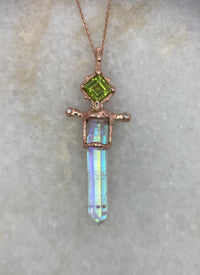 Xena Sword Talisman - Peridot