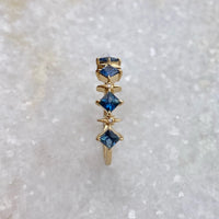 4 Sapphire Aurora Ring - Yellow Gold