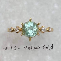 Customizable Asteria Ring - Tourmaline