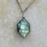 Labradorite Amulet