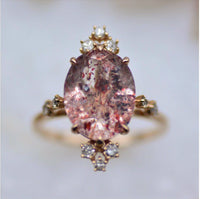 Ophelia Fire Quartz Ring / Made to Order