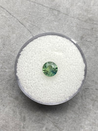 Light Teal Sapphire Asteria Wedding Set / MADE TO ORDER