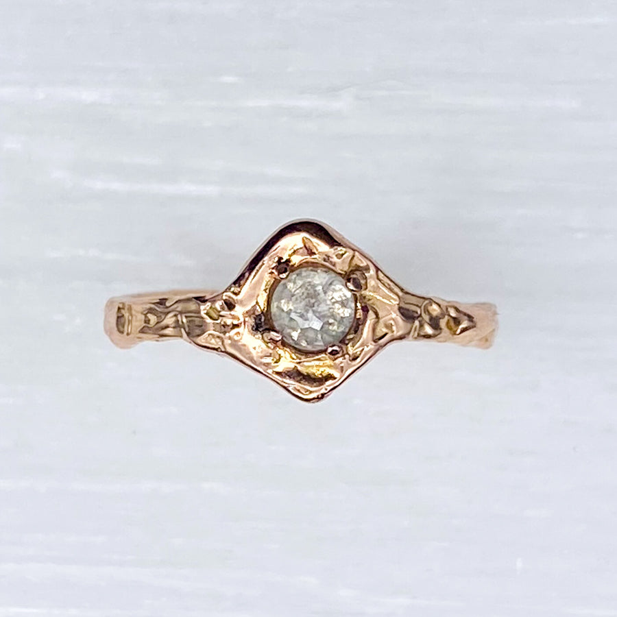 Rosecut Diamond Ring / Size 6.5