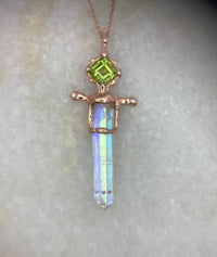 Xena Sword Talisman - Peridot