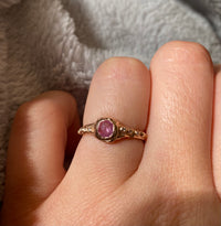 Sapphire Goddess Ring - Size 6.5