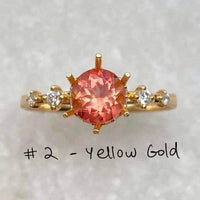 Customizable Asteria Ring - Tourmaline