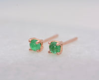 Emerald Studs