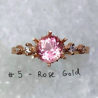 Customizable Asteria Ring - Tourmaline