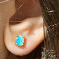 Opal Studs - Oval - Magick Alchemy