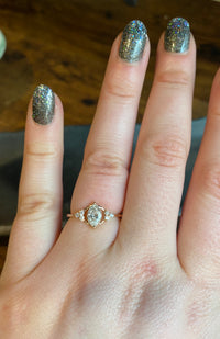 Marquise Diamond Ring - Rose Gold / Size 7