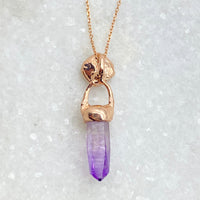 Amethyst + Lavender Topaz Pasithea Talisman / Made to Order