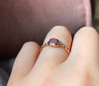 Sapphire Goddess Ring - Size 6.5