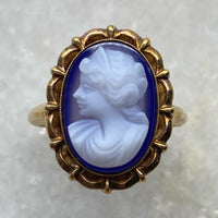 10K Cameo Ring / Size 6