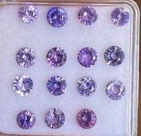 Purple Sapphire Filigree Ring - Size 7