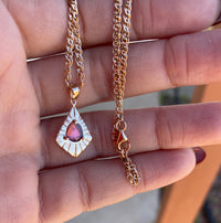 Goddess Light Warrior Talisman - Pink Tourmaline