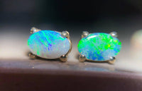 Opal Studs - Oval - Magick Alchemy