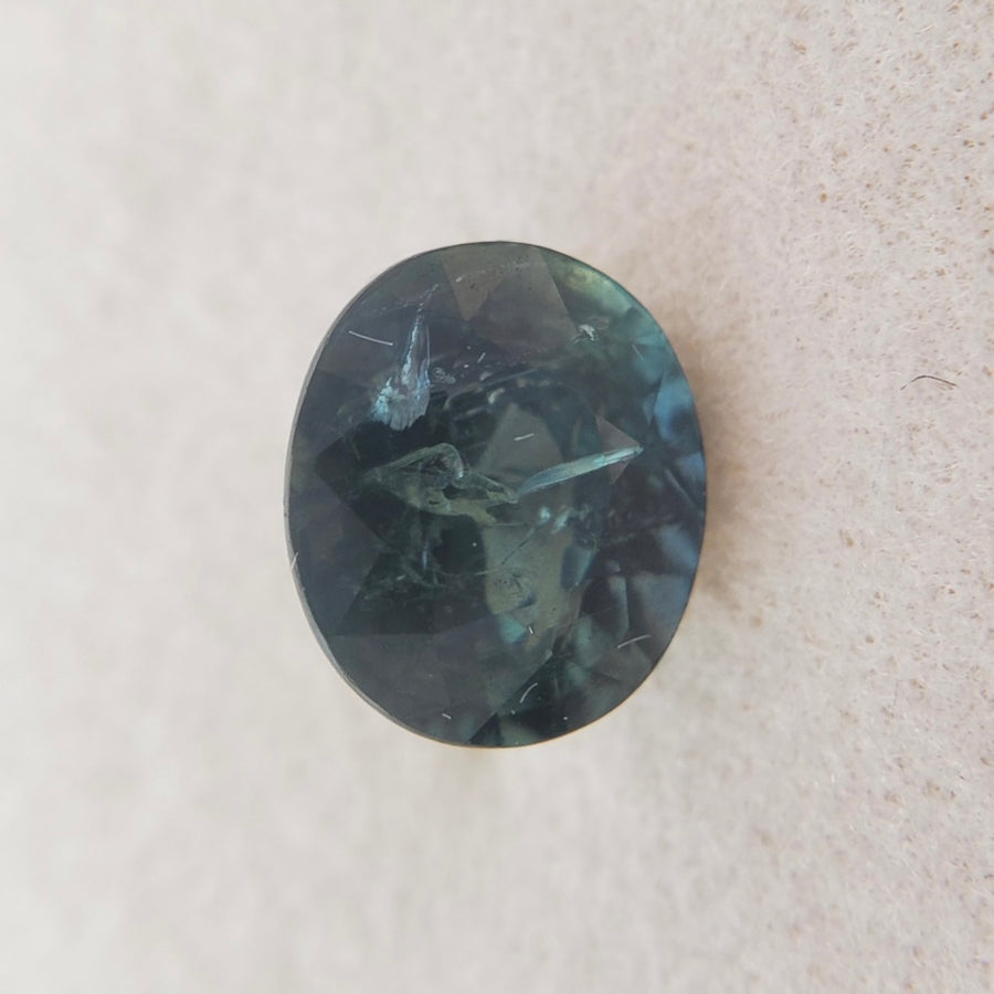 1.32ct Deep Sea Teal Sapphire