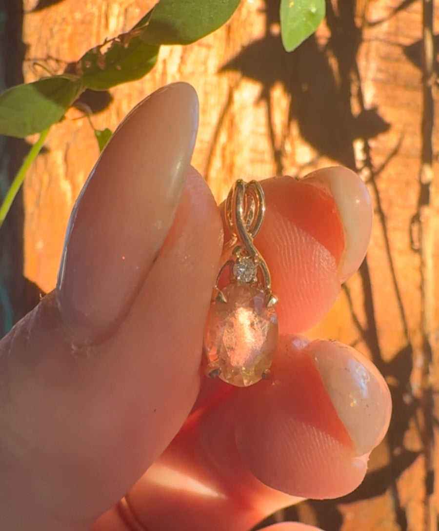 Oregon Sunstone Necklace