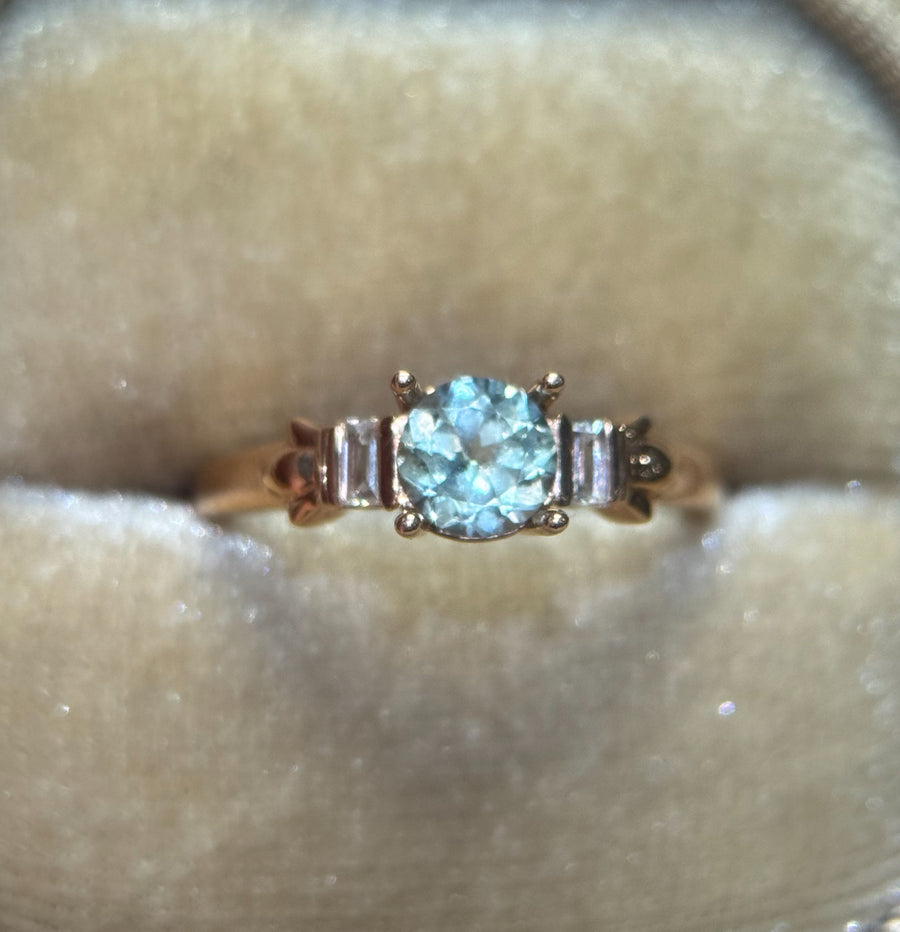 0.83ct Sapphire Ring