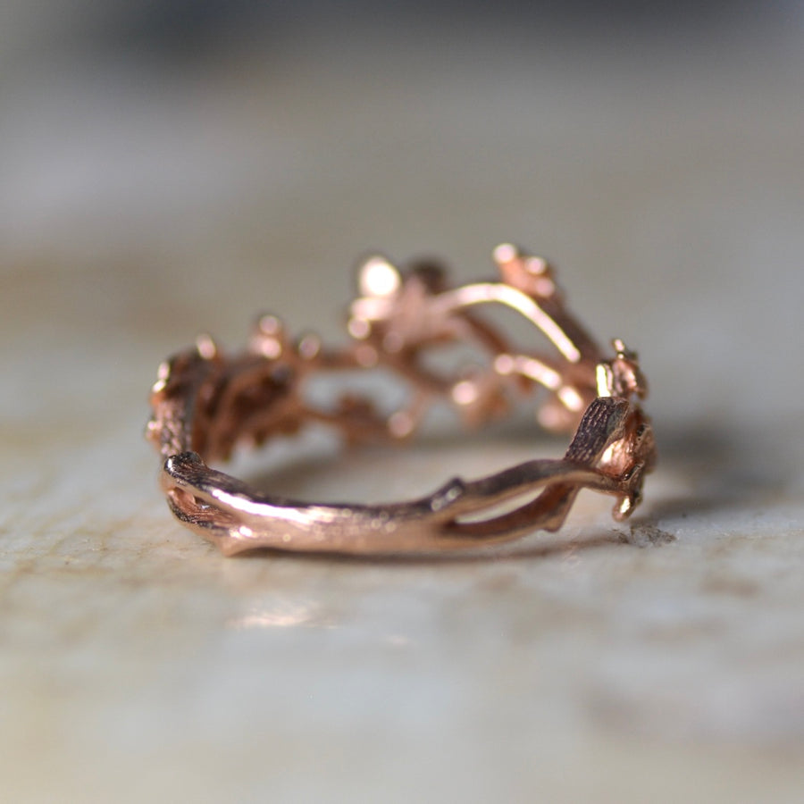 Sakura Garden Ring / Rose Gold / Size 7