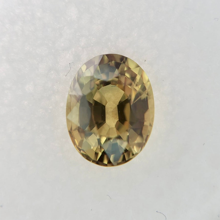 1.57ct Cognac Sapphire