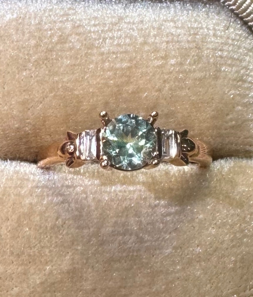 0.83ct Sapphire Ring