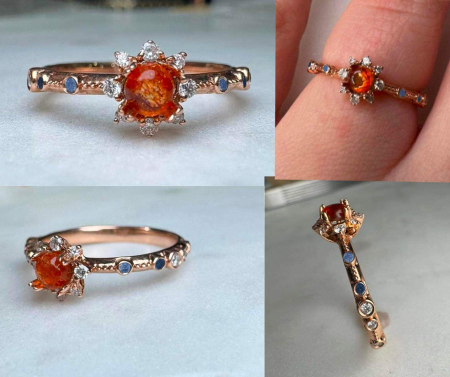 Custom Sunstone Sol Ring