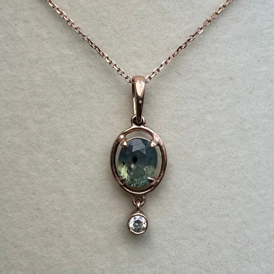 Sapphire Nebula Necklace
