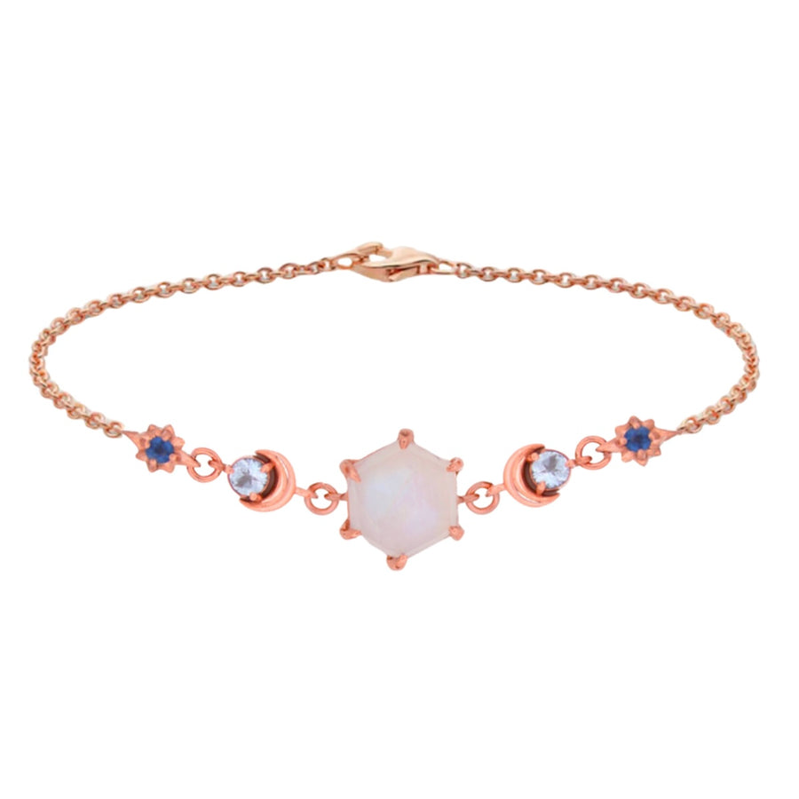 Celestial Moonstone Bracelet