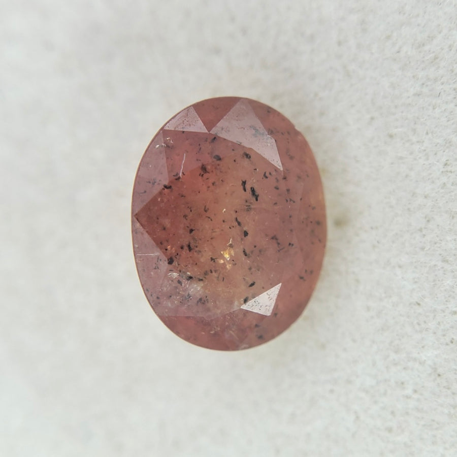 1.41ct Burnt Umber Orange Sapphire