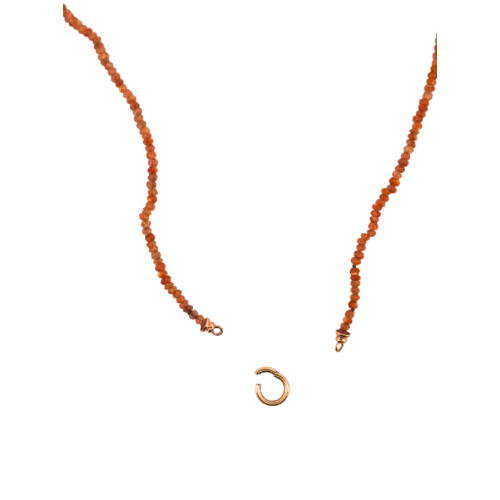 Faceted Sunstone Strand