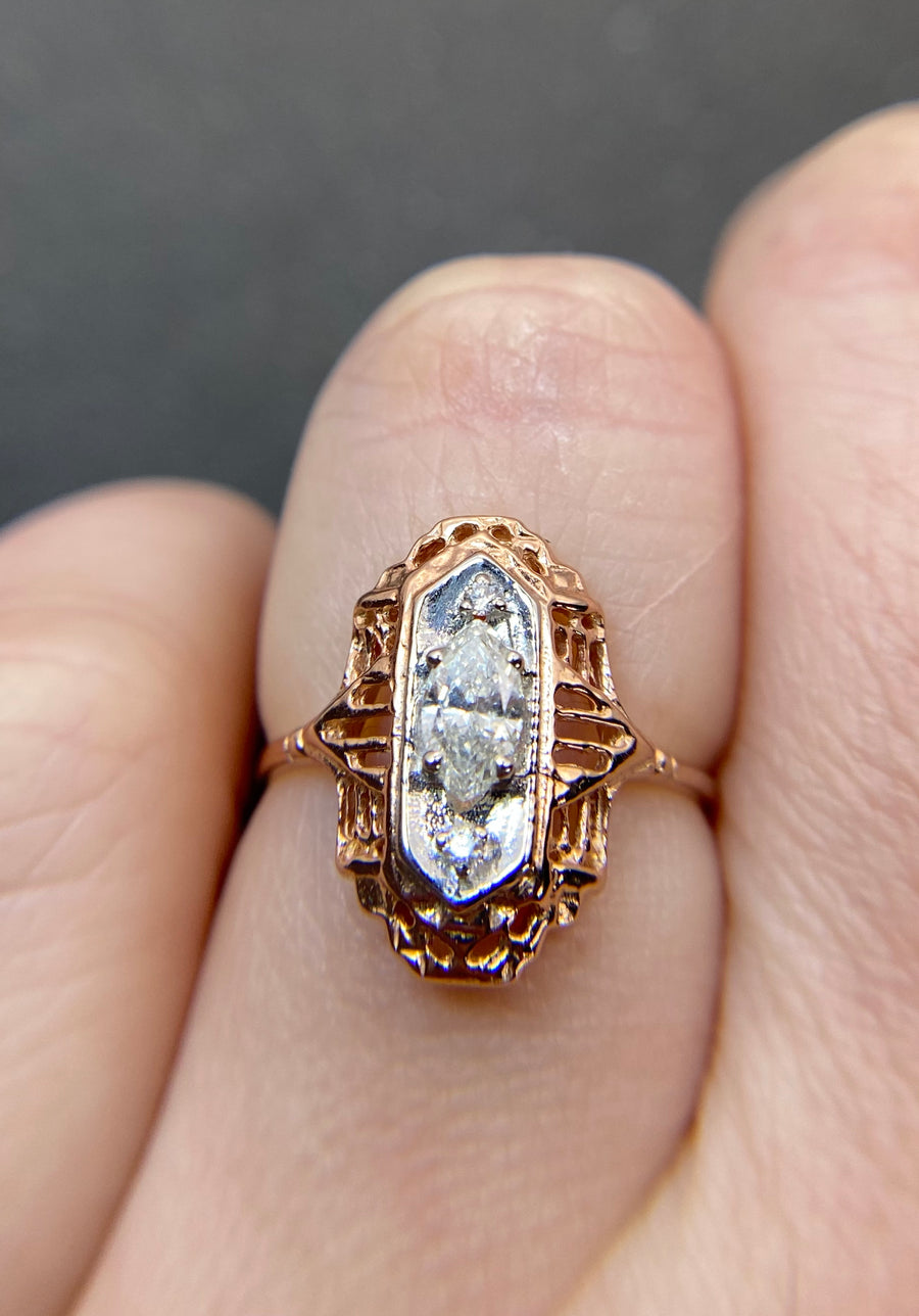 Vintage Diamond Ring - Size 6