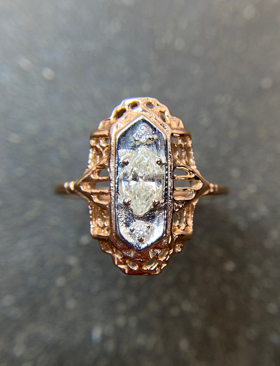 Vintage Diamond Ring - Size 6